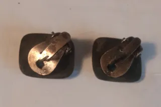 Pendientes Plata Ley Esmalte Teal