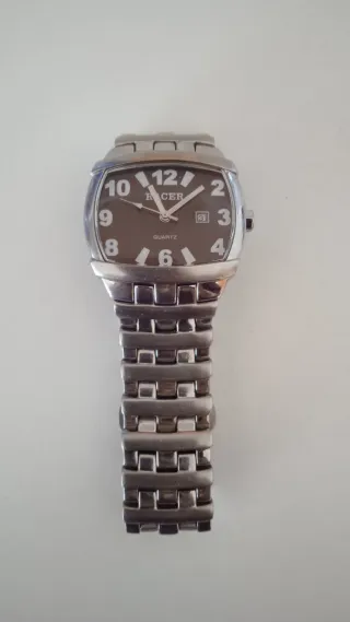 Reloj Racer Acero Marrón Mujer