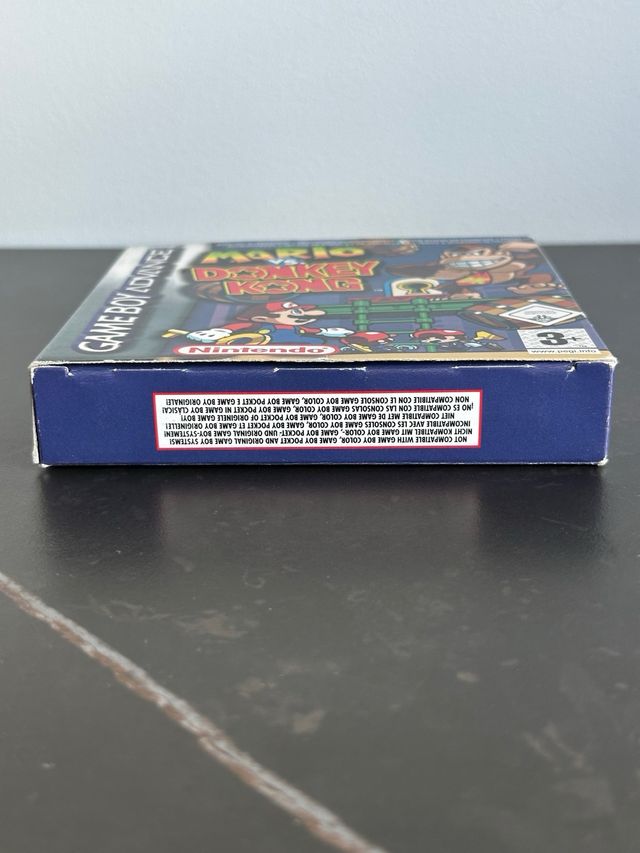 Jogo Mario vs Donkey Kong para Gameboy Advance