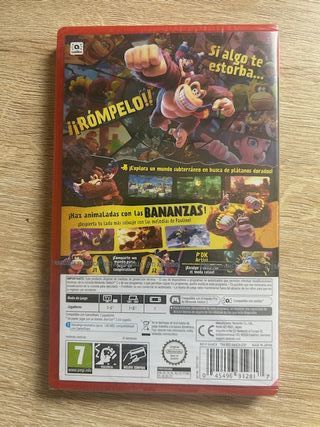 DONKEY KONG BANANZA SWITCH 2 PAL ESPAÑA NUEVO FISI
