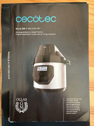 Olla Multifunción Cecotec Modelo H Deluxe Fry