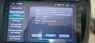 Pantalla Coche Logan 2 Sandero 2014-2019