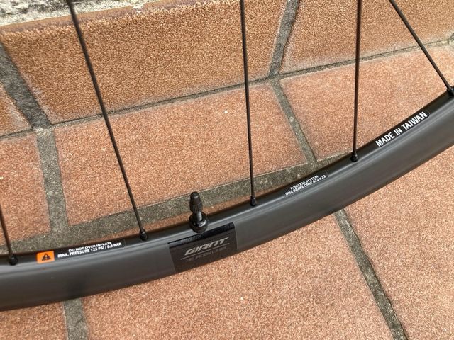 Rueda Carbono Giant SLR2 36mm trasera