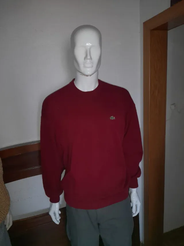 Jersey Lacoste Rojo Talla L