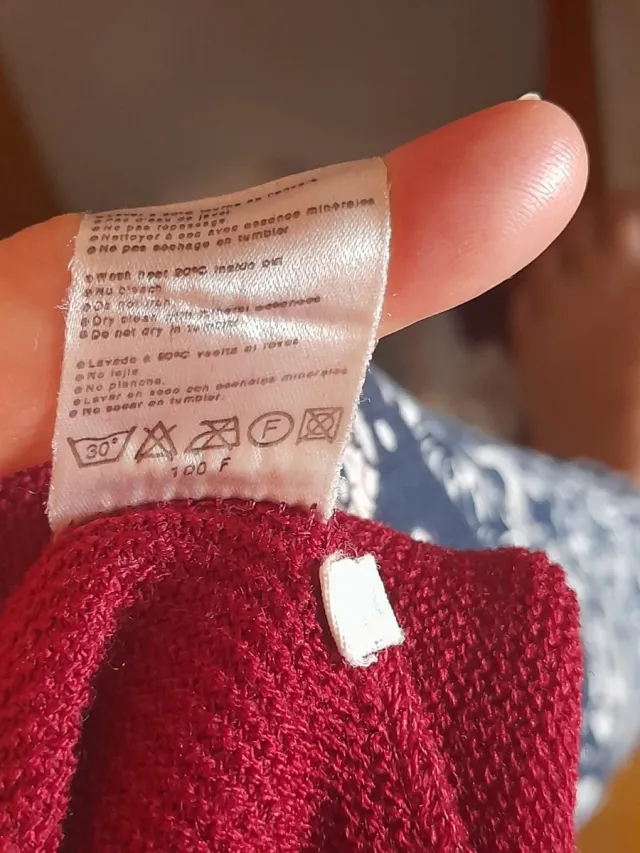 Jersey Lacoste Rojo Talla L