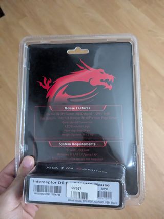 Ratón Gaming MSI Interceptor B1