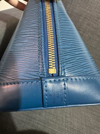 Louis Vuitton Alma Epi Azul