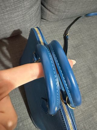 Louis Vuitton Alma Epi Azul