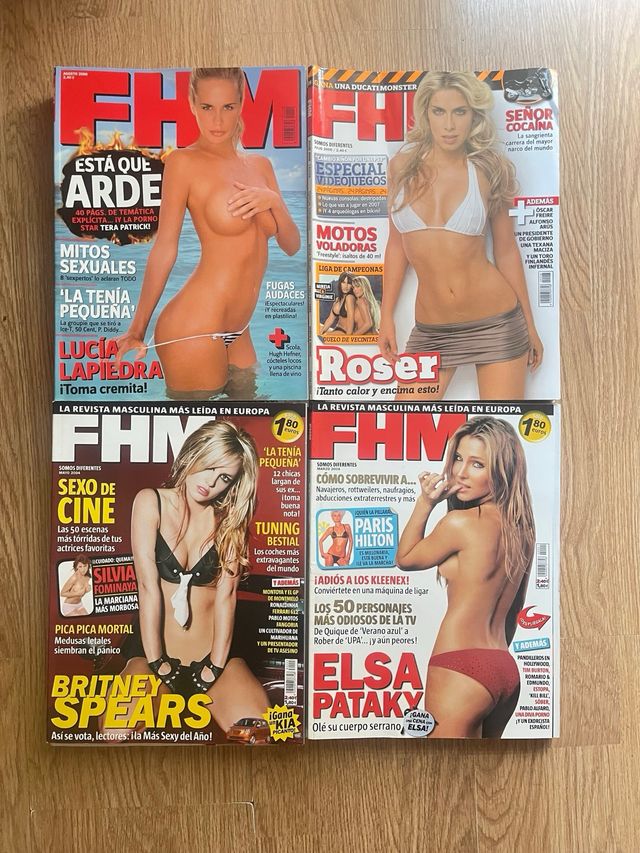 Lote Revistas FHM 