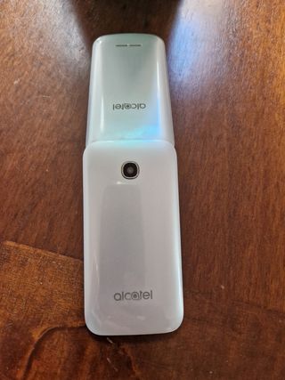 Alcatel 2051 con sportellino grigio e nero 