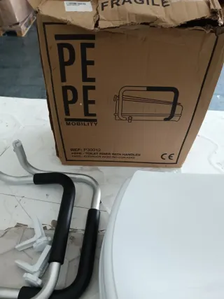 PEPE Mobility Elevador WC Adulto con Reposabrazos 