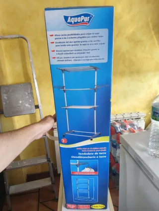 Tendedero Torre AquaPur 3 Estantes
