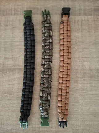 Pulseras Paracord Multiusos