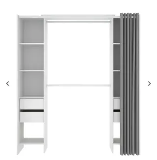 Armario vestidor blanco