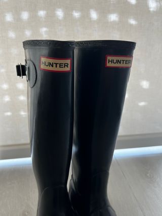 Botas de agua Hunter negras