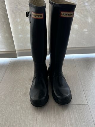 Botas de agua Hunter negras