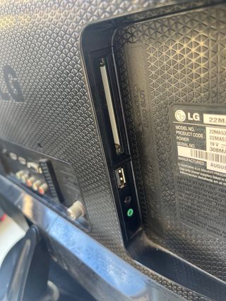 Televisor/Monitor LG 22" (modelo 22MA33)