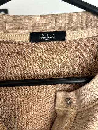 Jersey Rails Talla S/M Beige