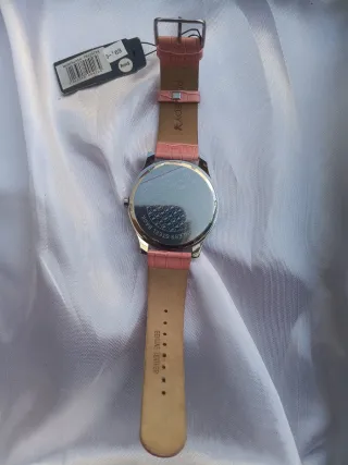 Reloj Playboy Chica Rosa y Plata