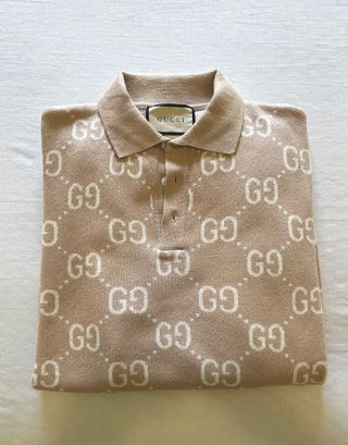 Maglione Gucci Beige GG Monogram