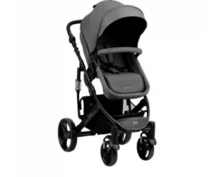 Carrito Bebé i-Beloved Kikkaboo Gris 3 en 1