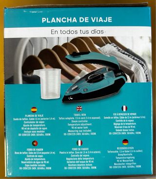Plancha de Viaje Oryx 1100W Teflón