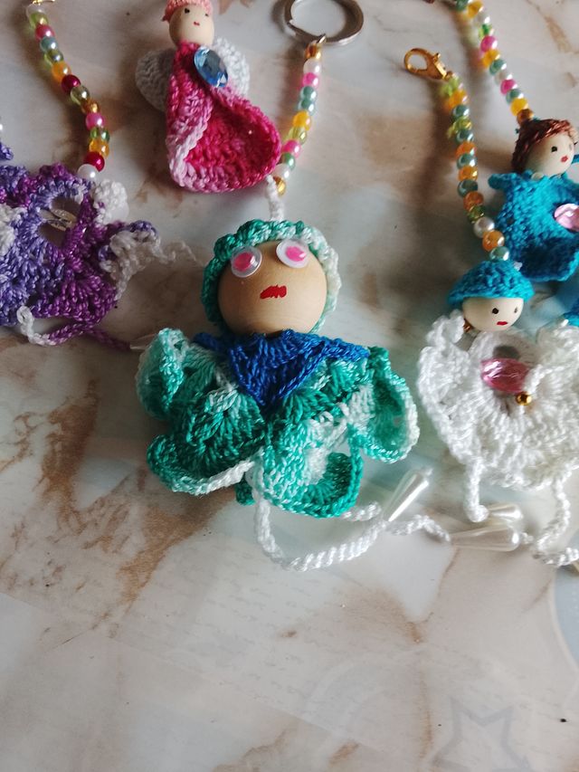 Muñecos Adorno Hechos a Mano