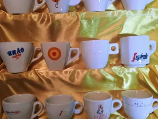 Set 18 Tazzine Caffè Pubblicitarie