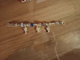 Pulsera charms bisutería 