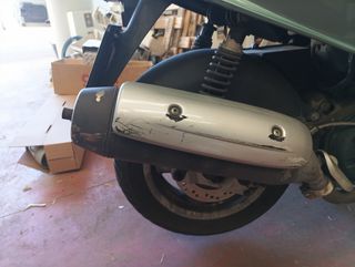 Silencioso Yamaha Majesty 125