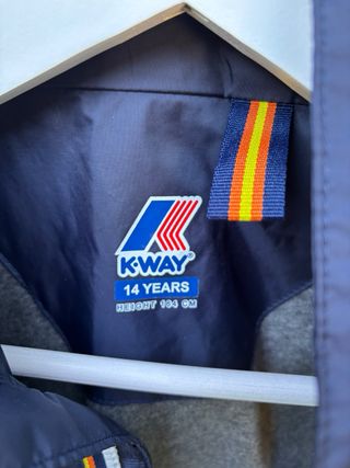 Gilet K-Way 14 anni