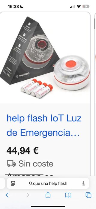 Help Flash Baliza Luminosa IoT Vodafone