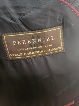 Traje azul talla 62 