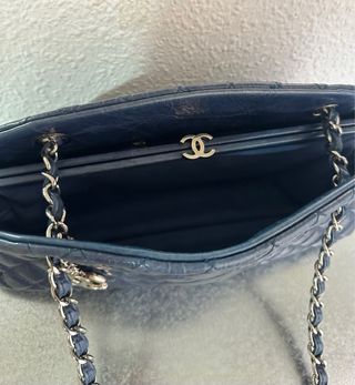Borsa Chanel Mademoiselle Blu 