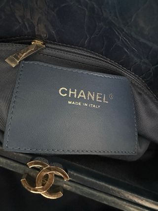 Borsa Chanel Mademoiselle Blu 