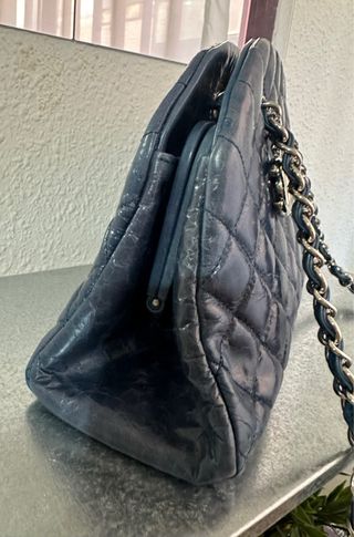 Borsa Chanel Mademoiselle Blu 