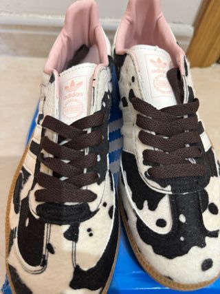 Adidas Bambas Diseño Vaca