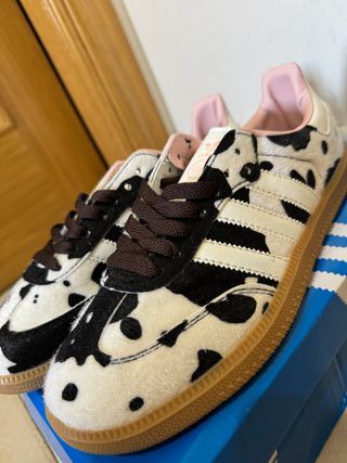 Adidas Bambas Diseño Vaca