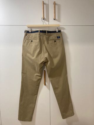 Pantalones Chinos Mr.Blue Beige