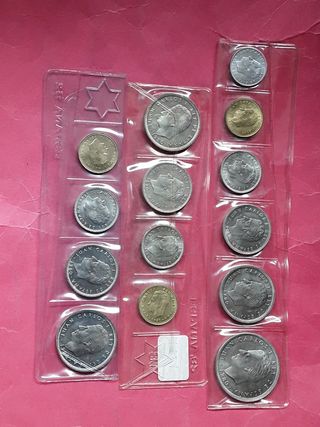3 TIRAS NUMISMATICAS TODAS LAS MONEDAS DEL MUNDIAL