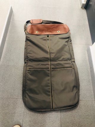 Porta traje CORONEL TAPIOCA Marrón/Verde Oliva