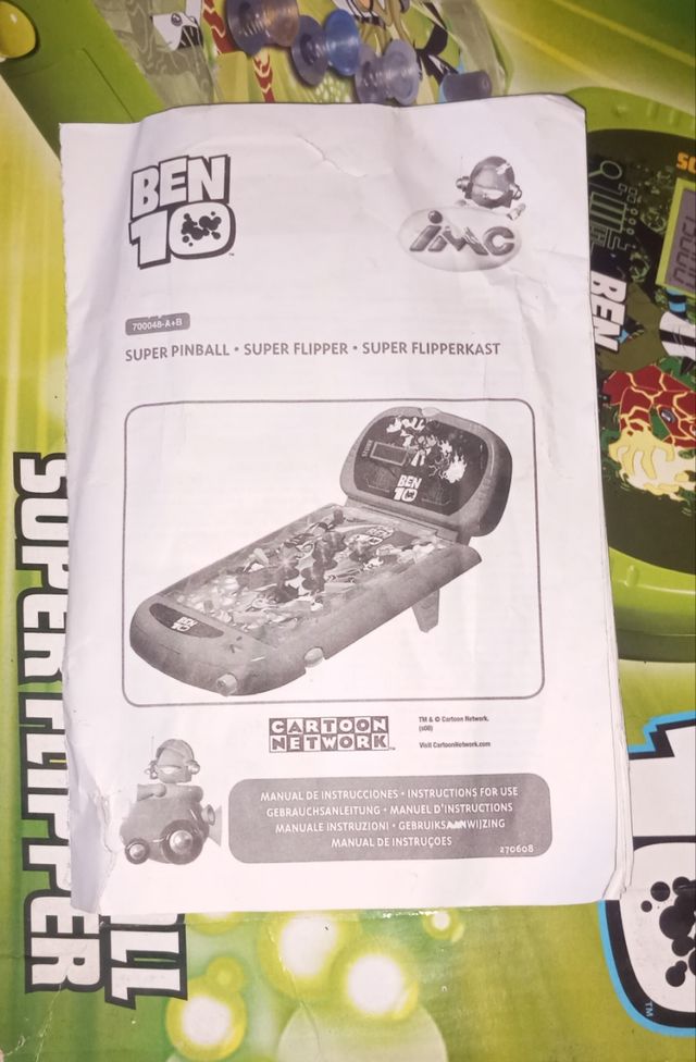 Flipper portatile Ben 10