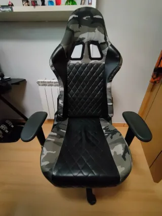 Silla Gaming Camuflaje Negra