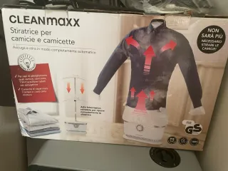 Plancha camisas CLEANMAXX automática