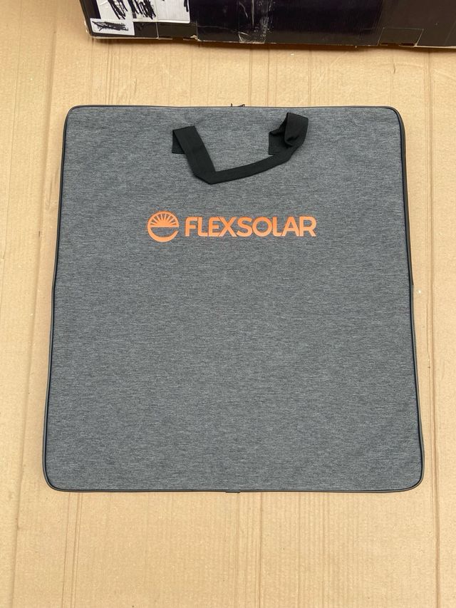 Panel Solar Portátil 60W Plegable Impermeable