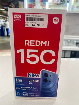 Xiaomi Redmi 15C 256GB Azul