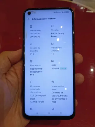 Telefono cellulare Oppo A72