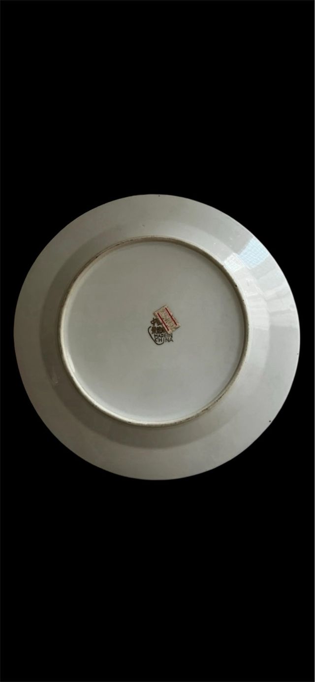 Piatto decorativo pavone