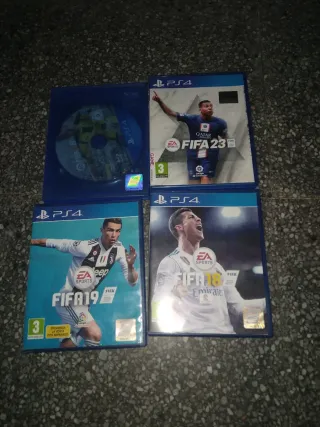 PS4 FIFA 18, 19 y 23 - Juegos Deportivos
