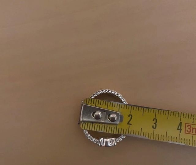 Anillo Tous Plata Malla 7mm Talla 16